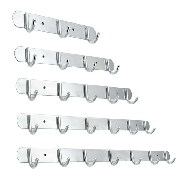 Metal hook hook rack clothes hat towel hook organizer rack Bathroom hook 3/4/5/6 Metal hook hook rack clothes hat towel hook organizer rack Bathroom hook 3/4/5/6